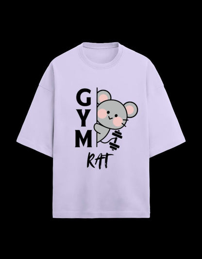 Zeroform GYM Rat Oversized Cotton Tee - ZEROFORM