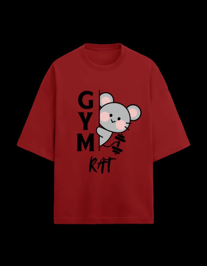 Zeroform GYM Rat Oversized Cotton Tee - ZEROFORM