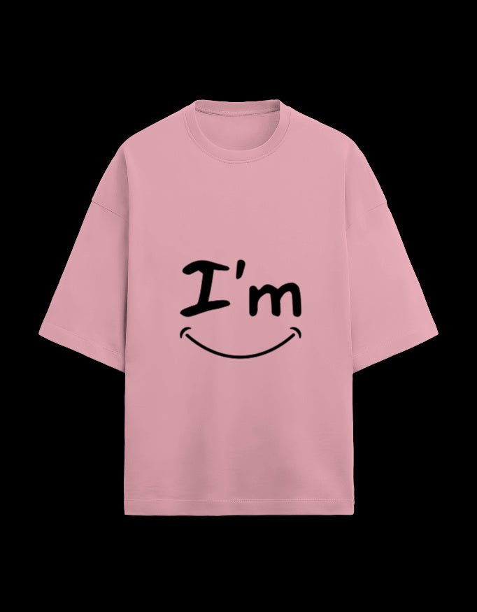 Zeroform I M Oversized Cotton Tee - ZEROFORM