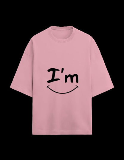 Zeroform I M Oversized Cotton Tee - ZEROFORM