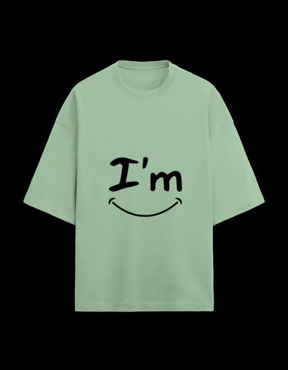 Zeroform I M Oversized Cotton Tee - ZEROFORM