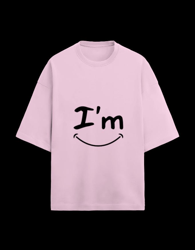 Zeroform I M Oversized Cotton Tee - ZEROFORM