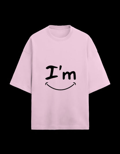 Zeroform I M Oversized Cotton Tee - ZEROFORM