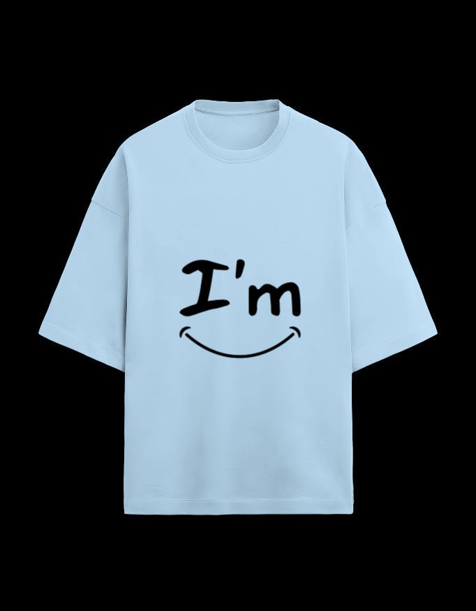 Zeroform I M Oversized Cotton Tee - ZEROFORM