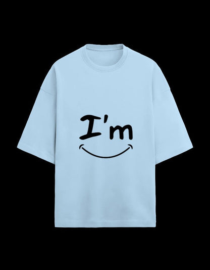 Zeroform I M Oversized Cotton Tee - ZEROFORM