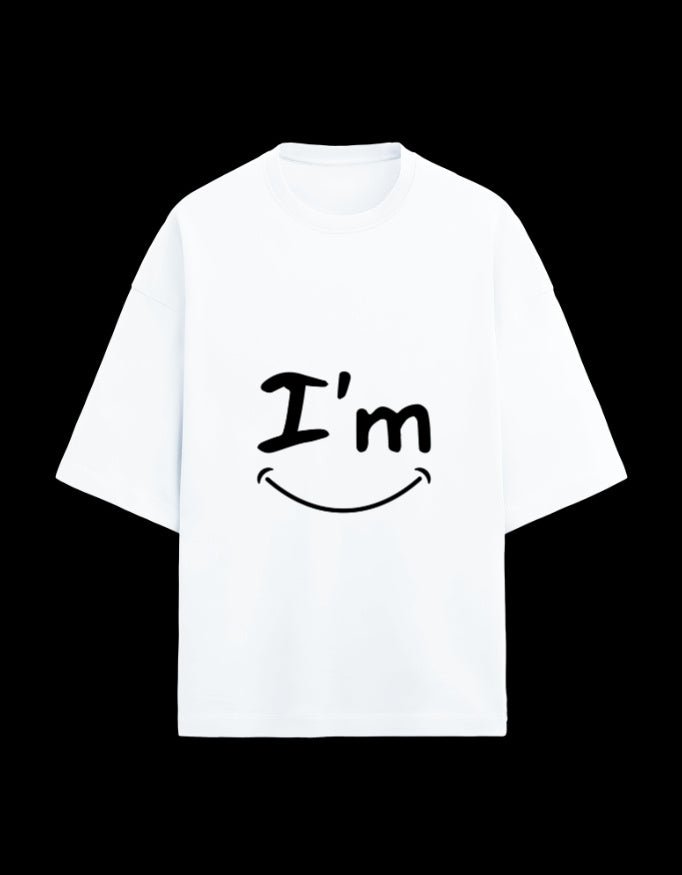 Zeroform I M Oversized Cotton Tee - ZEROFORM
