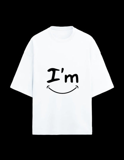 Zeroform I M Oversized Cotton Tee - ZEROFORM