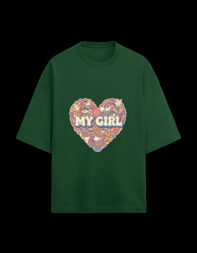 Zeroform My Girl Oversized Cotton Tee - ZEROFORM