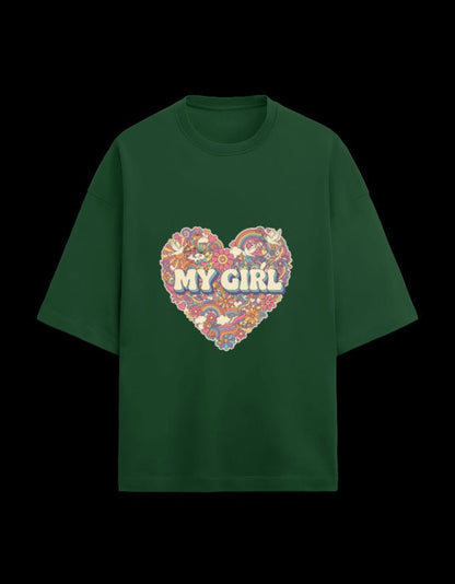 Zeroform My Girl Oversized Cotton Tee - ZEROFORM