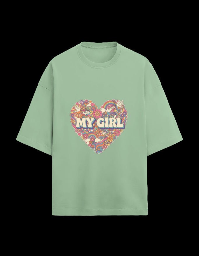Zeroform My Girl Oversized Cotton Tee - ZEROFORM