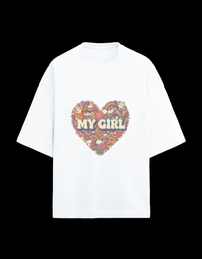 Zeroform My Girl Oversized Cotton Tee - ZEROFORM