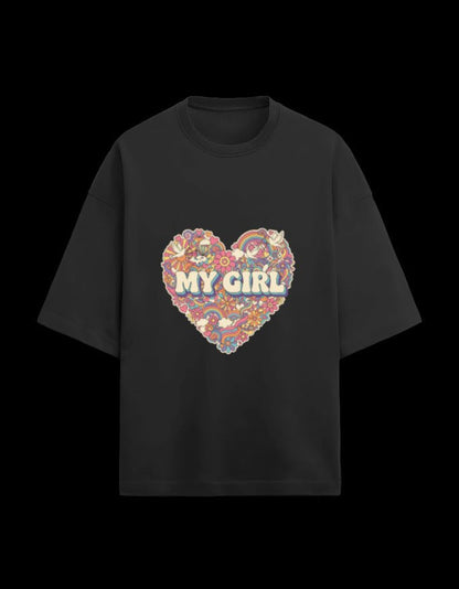 Zeroform My Girl Oversized Cotton Tee - ZEROFORM