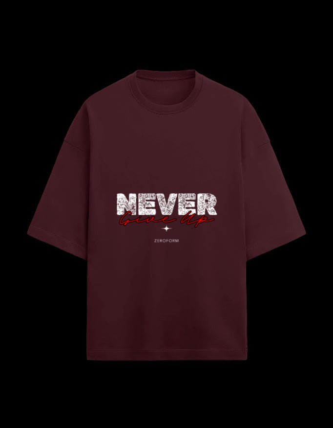 Zeroform Never Oversized Cotton T-shirt - ZEROFORM