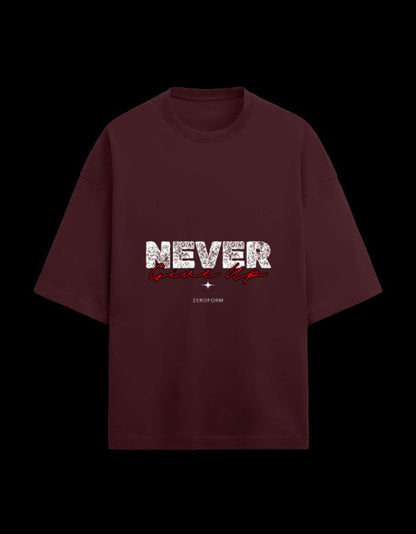 Zeroform Never Oversized Cotton T-shirt - ZEROFORM