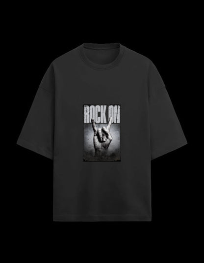 Zeroform Rock ON Oversized Cotton T-shirt - ZEROFORM