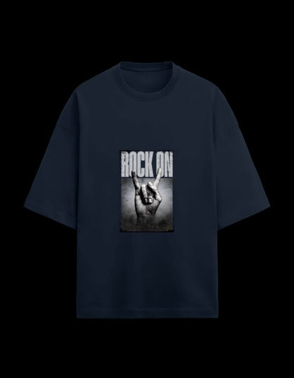 Zeroform Rock ON Oversized Cotton T-shirt - ZEROFORM