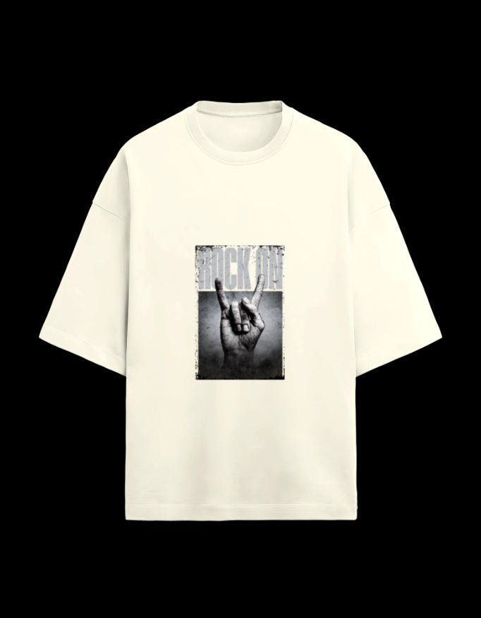 Zeroform Rock ON Oversized Cotton T-shirt - ZEROFORM