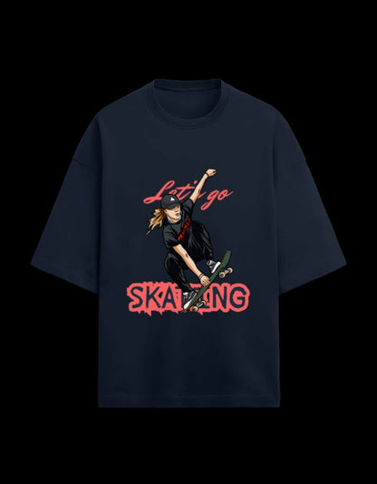Zeroform Skating Oversized Cotton Tee - ZEROFORM