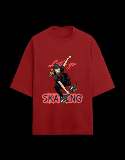 Zeroform Skating Oversized Cotton Tee - ZEROFORM