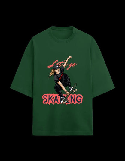 Zeroform Skating Oversized Cotton Tee - ZEROFORM