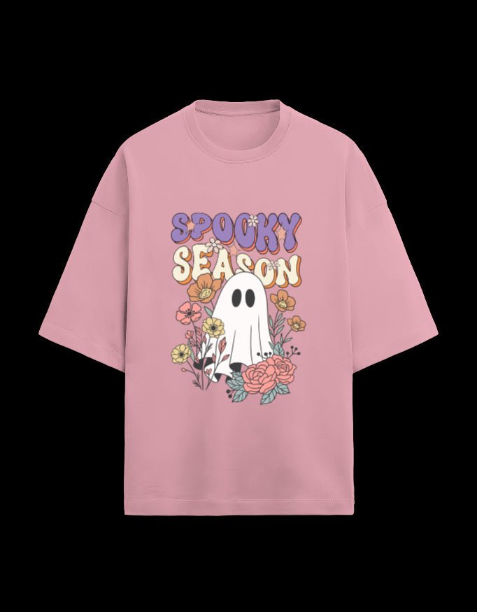 Zeroform Spooky Oversized Cotton Tee - ZEROFORM