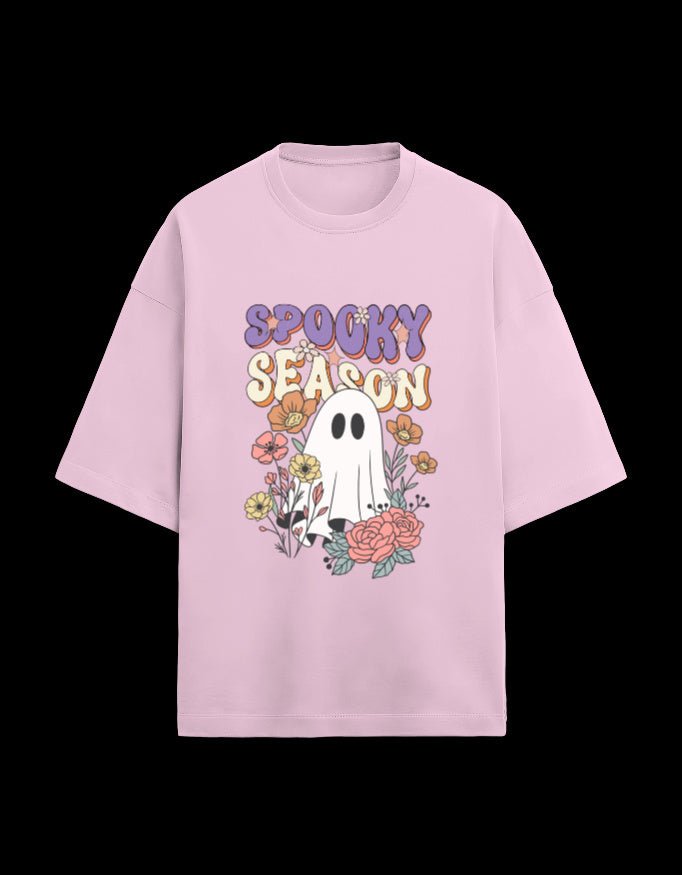 Zeroform Spooky Oversized Cotton Tee - ZEROFORM