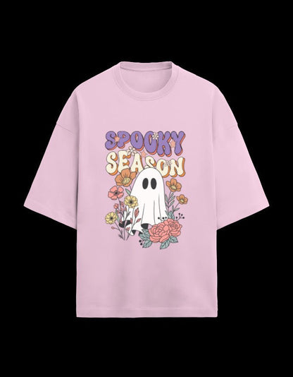 Zeroform Spooky Oversized Cotton Tee - ZEROFORM
