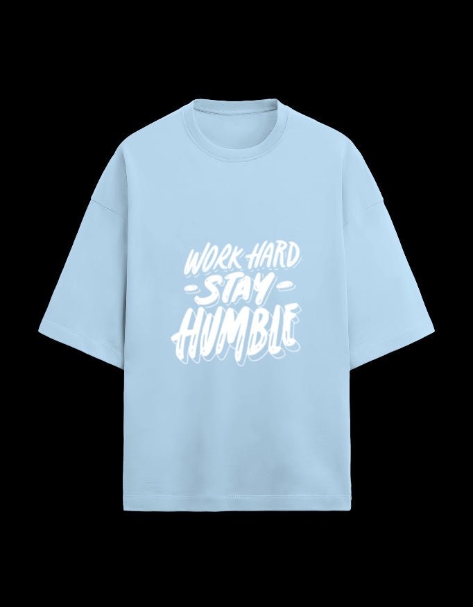 Zeroform Stay Humble Oversized Cotton T-shirt - ZEROFORM