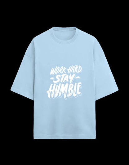 Zeroform Stay Humble Oversized Cotton T-shirt - ZEROFORM