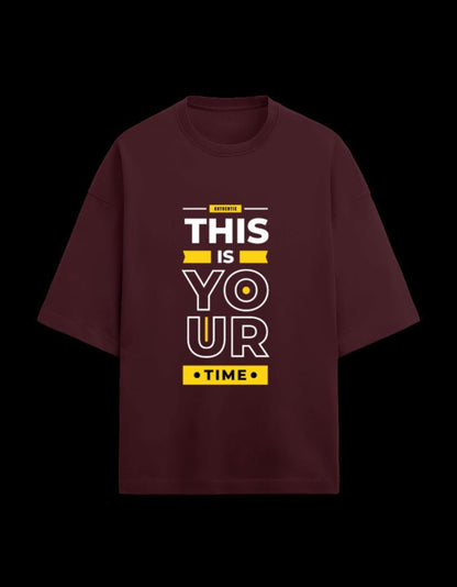 Zeroform Time Oversized Cotton T-shirt - ZEROFORM