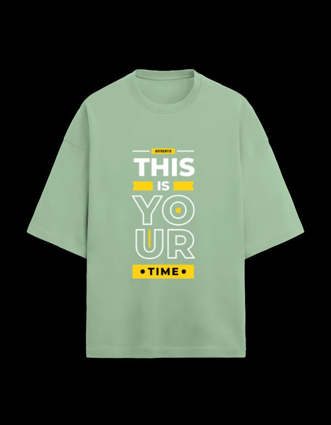 Zeroform Time Oversized Cotton T-shirt - ZEROFORM