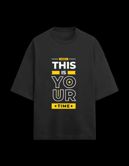 Zeroform Time Oversized Cotton T-shirt - ZEROFORM