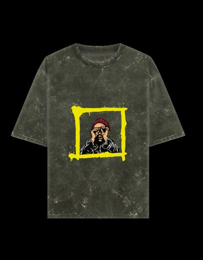Zeroform Window Boy Oversized Cotton T-shirt - ZEROFORM
