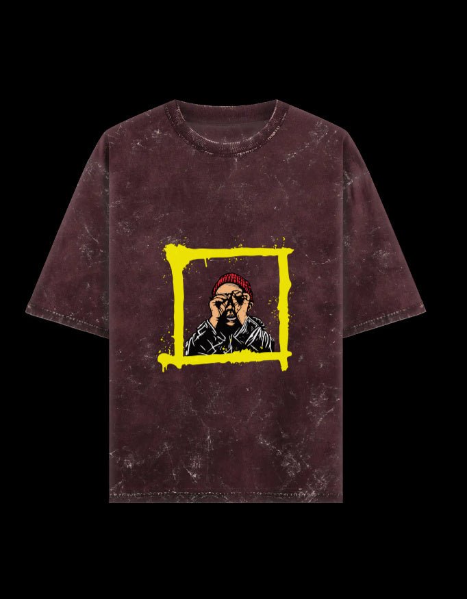 Zeroform Window Boy Oversized Cotton T-shirt - ZEROFORM