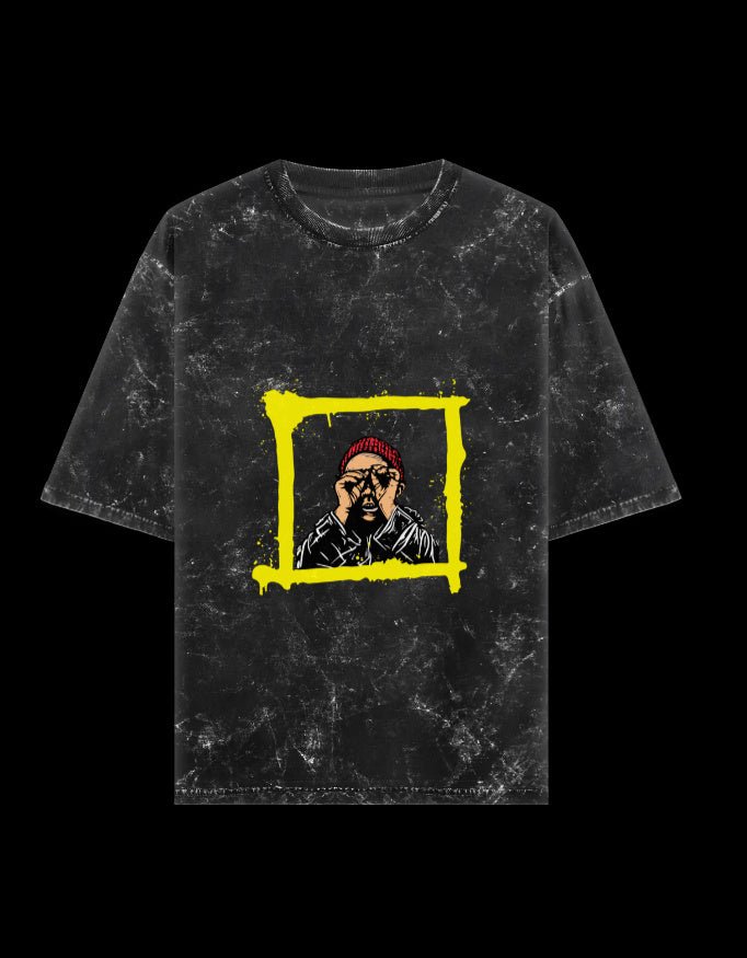Zeroform Window Boy Oversized Cotton T-shirt - ZEROFORM