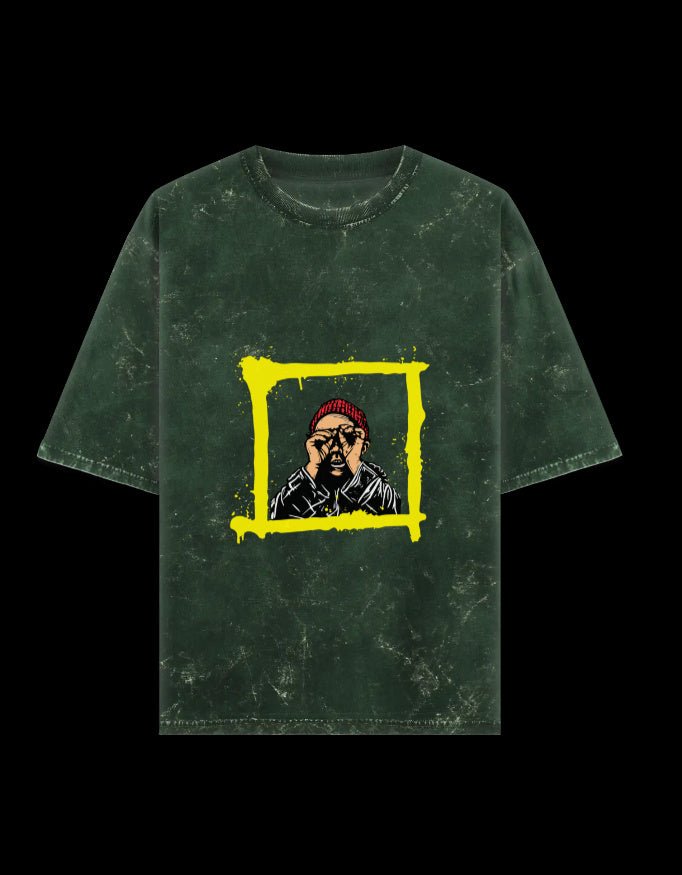 Zeroform Window Boy Oversized Cotton T-shirt - ZEROFORM